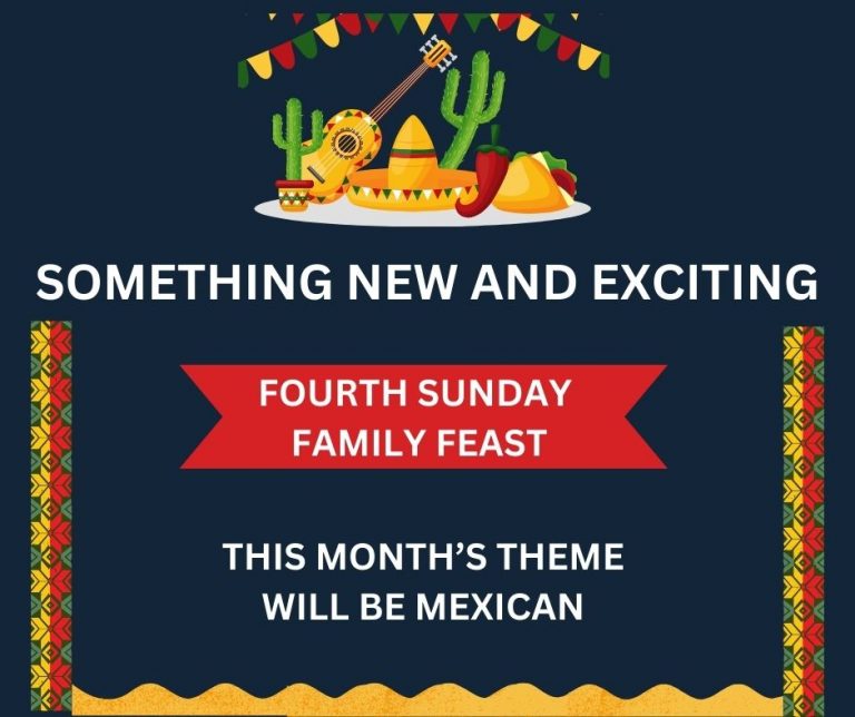 4TH SUNDAY FAMILY FEAST