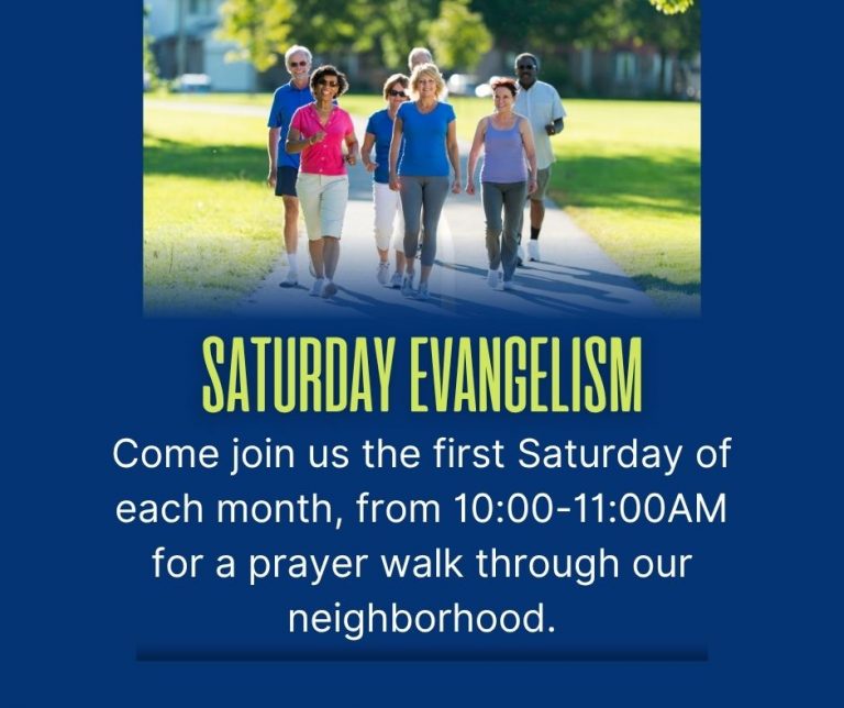 First Sat. Evangelism