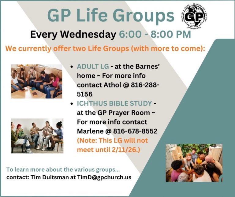 GP Life Groups - 2026