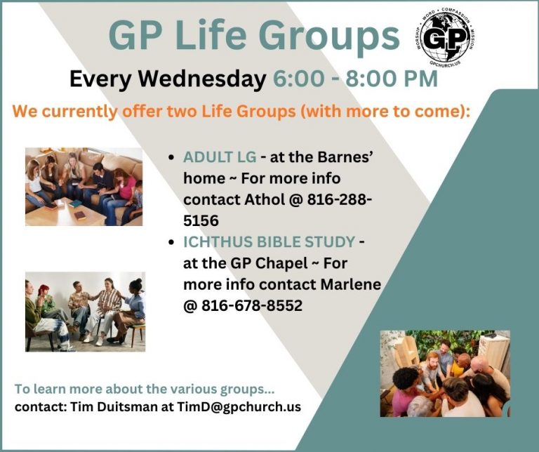 GP Life Groups - 2026