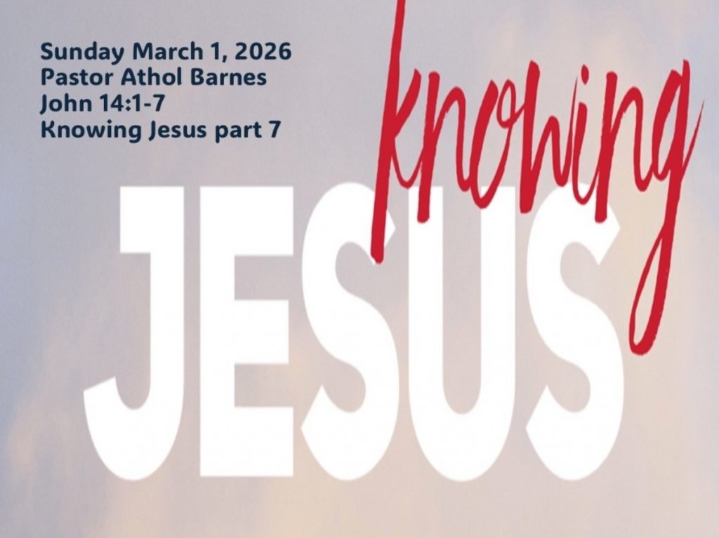 Knowing Jesus Part 7