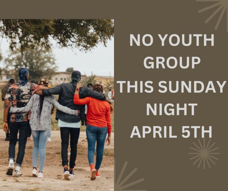 No Youth Group tonight (5)