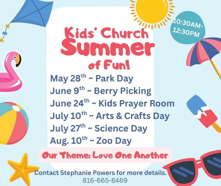 Summer of Fun Kids Church
