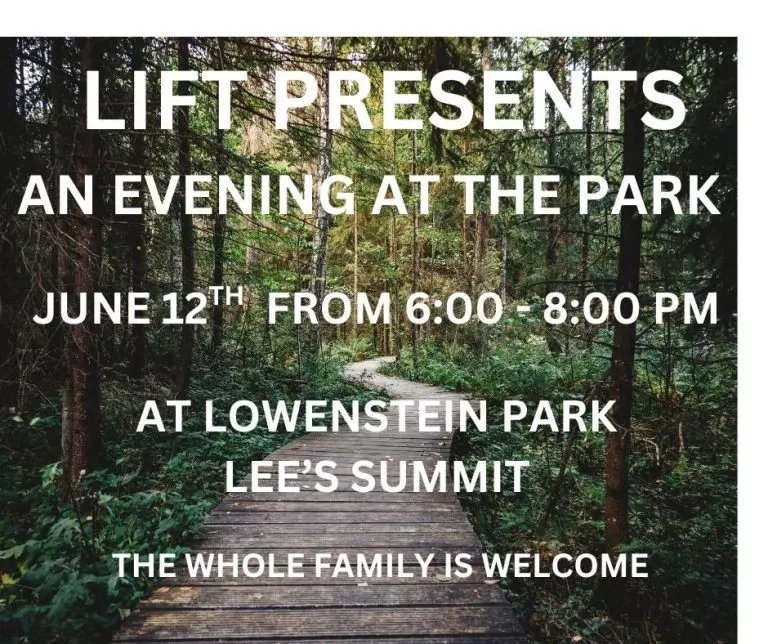 LIFT EVENING AT THE PARK
