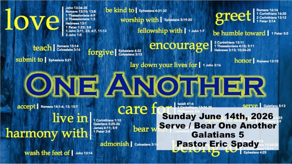 One Anothers – Part 3