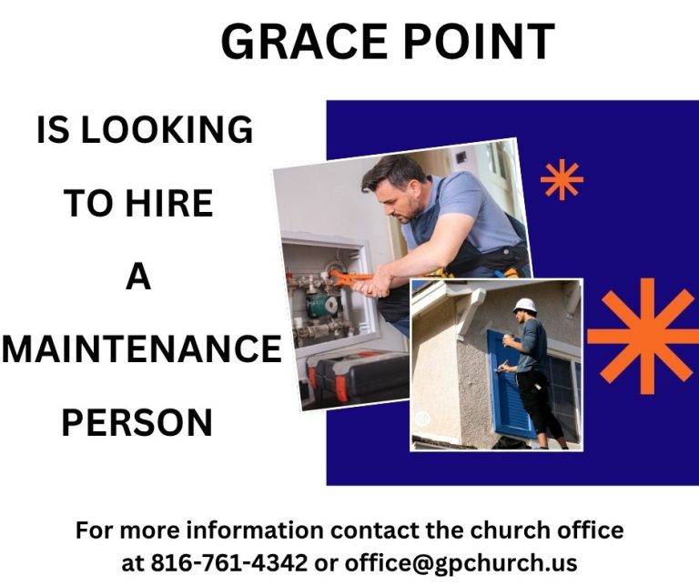 Hiring Maintenance Person